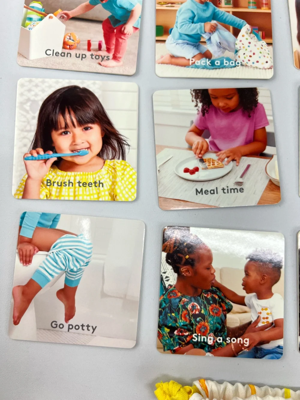 Lovevery Let’s Map It Out Routine Cards Montessori Inspired